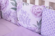 Постільний комплект Baby Veres Lilac Peonies (6 одиниць, 100% бавовна, 120х60 см)